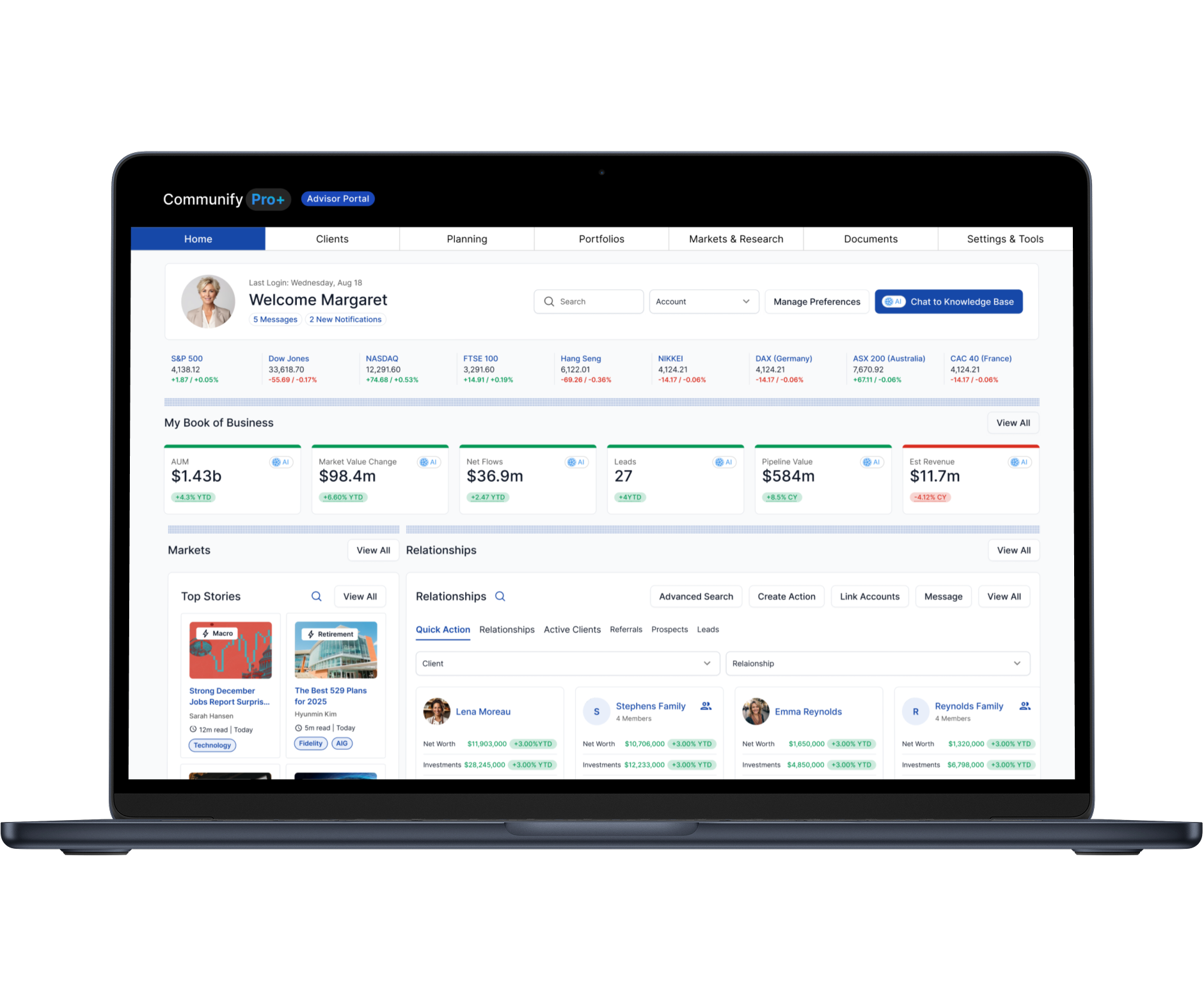 Portfolio Screen